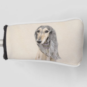 Couvre-club De Golf Peinture de Saluki (Faune) - Cute Original Chien A
