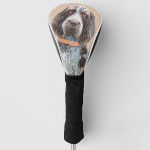 Couvre-club De Golf Peinture de Spinone Italiano - Beau Chien original