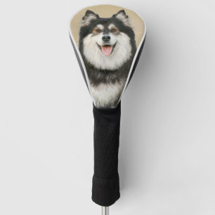 Couvre-club De Golf Peinture en lapon finlandais - Beau art original d