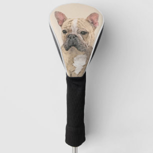 Couvre-club De Golf Peinture française de Bulldog (Sable) - Belle oeu