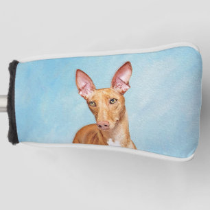 Couvre-club De Golf Peinture Pharaon Hound - Cute Original Chien Art