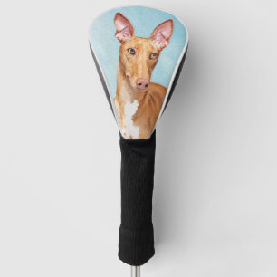 Couvre-club De Golf Peinture Pharaon Hound - Cute Original Chien Art