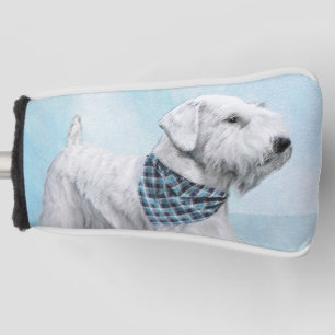 Couvre-club De Golf Peinture Sealyham Terrier - Cute Original Chien Ar