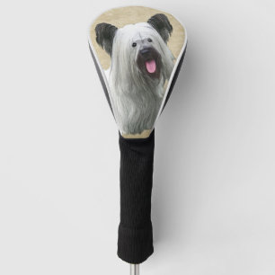 Couvre-club De Golf Peinture Skye Terrier - Cute Original Chien Art