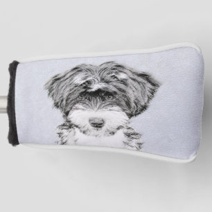 Couvre-club De Golf Peinture tibétaine de Terrier - Cute Original Dog