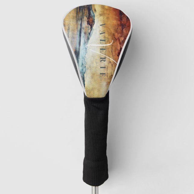 Couvre-club De Golf Peinture Vintage magique (Devant)