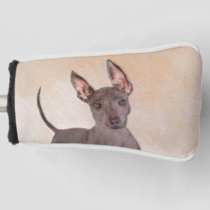 Couvre-club De Golf Peinture Xoloitzcuintli - Cute Original Chien Art