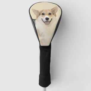 Couvre-club De Golf Pembroke Welsh Corgi Peinture - Chien d'art origin
