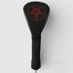 Couvre-club De Golf Pentagram Red Devil