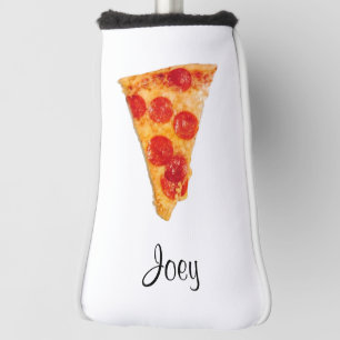 Couvre-club De Golf Pepperoni Pizza (Nom) 4Joey Golf Head Cover