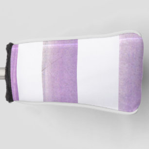 Couvre-club De Golf Perfection violette et blanche