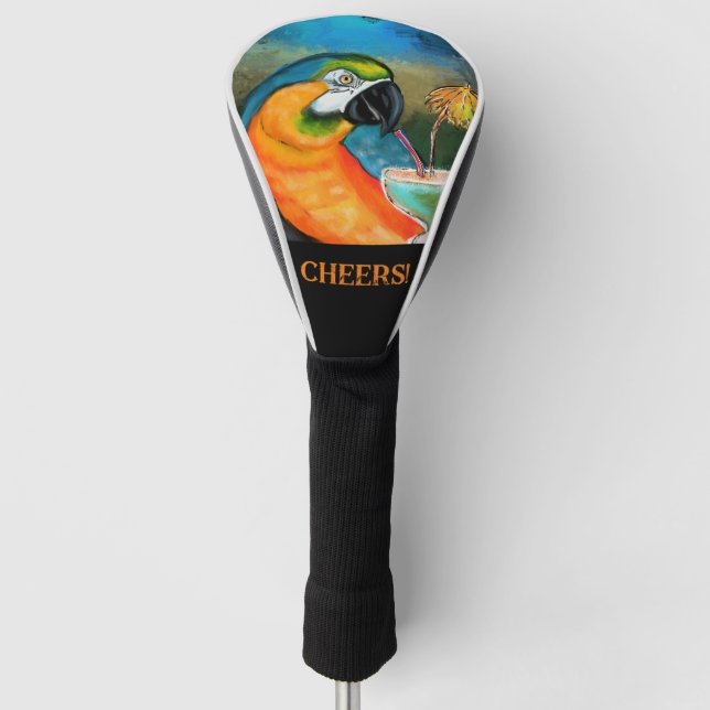 Couvre-club De Golf Perroquets de fête (Devant)