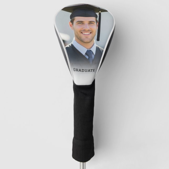 Couvre-club De Golf Personalized Graduation Photo Keepsake Memory Gift (Devant)