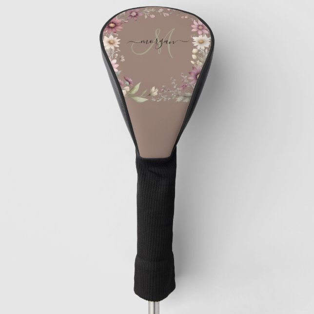 Couvre-club De Golf Personalized Monogram (Devant)