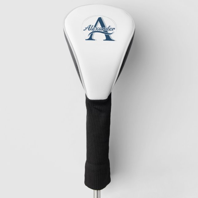 Couvre-club De Golf Personalized Monogram Golf Head Cover (Devant)