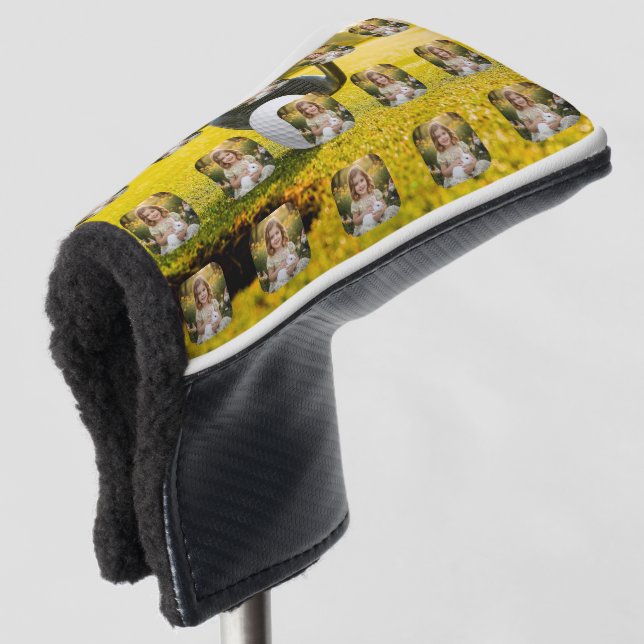 Couvre-club De Golf Personalized Photo Minimalist Modern  (Devant 3/4)