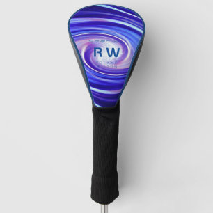 Couvre-club De Golf Personnalisé Twisting Red Marine