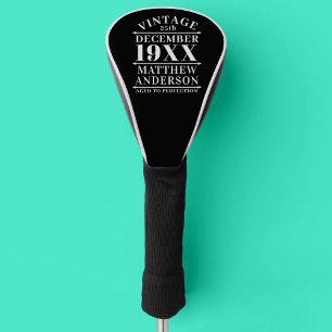 Couvre-club De Golf Personnalisé Vintage à la perfection