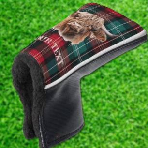 Couvre-club De Golf Personnaliser Scottish HIGHLANDER Golf Head Cover