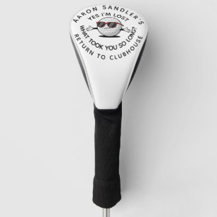 Couvre-club De Golf Personnalisez Votre Nom Funny Lost Golf Ball