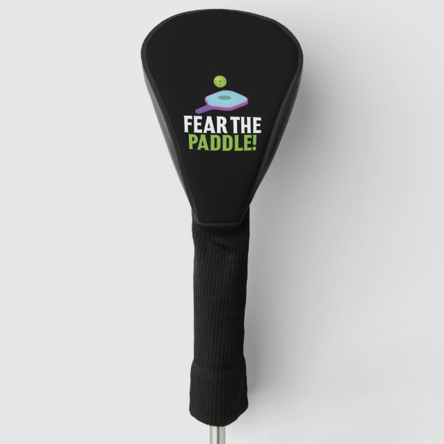 Couvre-club De Golf Peur Paddle Pickle Ball Kitchen Sport Paddle (Devant)