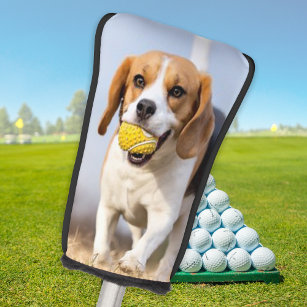 Couvre-club De Golf Photo de chien personnalisée Famille Animaux de co