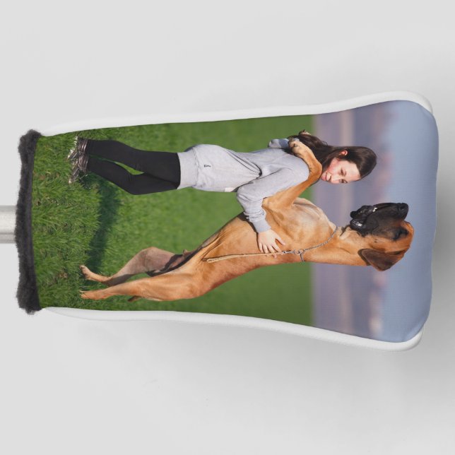 Couvre-club De Golf Photo Dog (Devant)