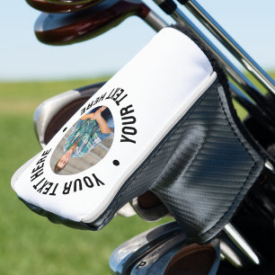 Couvre-club De Golf Photo et texte personnalisés
