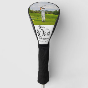 Couvre-club De Golf Photo moderne Meilleur papa Golf Head Coque