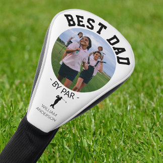 Couvre-club De Golf Photo moderne Meilleur Papa Par Par Golf Tête Couv