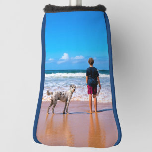 Couvre-club De Golf Photo personnalisée Couverture de la tête de golf