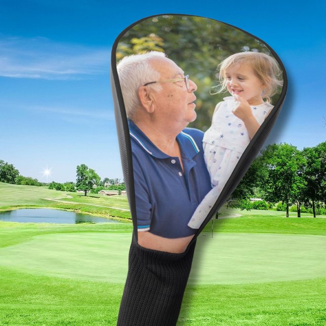 Couvre-club De Golf Photo personnalisée Couverture de tête de golf per (Créateur téléchargé)