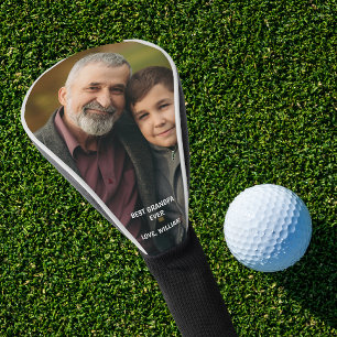 Couvre-club De Golf Photo personnalisée Meilleur cadeau de Fête des pè