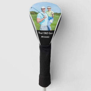 Couvre-club De Golf Photo personnalisée Meilleur papa Jamais Cadeau pe