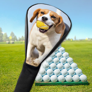 Couvre-club De Golf Photo personnalisée pour chien de compagnie