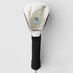 Couvre-club De Golf Pièce Peacock personnalisée Choisir un Arrière - p