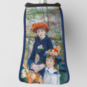 Couvre-club De Golf Pierre-Auguste Renoir - Deux sœurs sur la terrasse