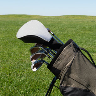 Couvre-club De Golf Pilote à motifs géométriques transparente