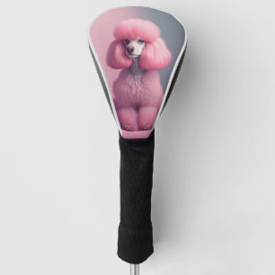 Couvre-club De Golf PINK PODDLE Tête de golf