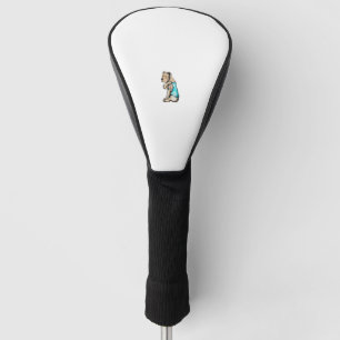 Couvre-club De Golf Pitbull Chien I Love Papa Tattoo Drôle Papa Pitbul