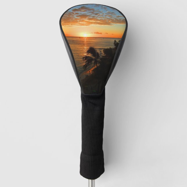 Couvre-club De Golf Plage de Waikiki, Hawaii (Devant)