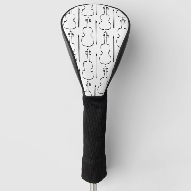 Couvre-club De Golf Plan du violon (Devant)