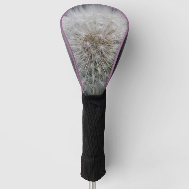 Couvre-club De Golf Plante Dandelion Flower Golf Driver Cover (Devant)