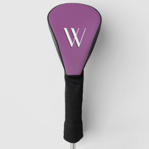 Couvre-club De Golf Plum Nice Initial