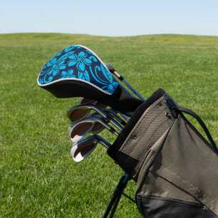 Couvre-club De Golf PLUMÉRIE DE L'ÎLE (BLEU x 2)