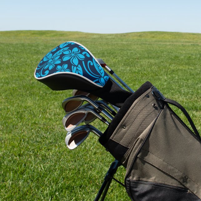 Couvre-club De Golf PLUMÉRIE DE L'ÎLE (BLEU x 2) (In Situ)