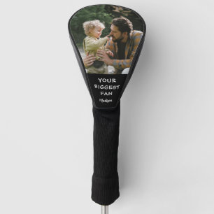 Couvre-club De Golf Plus Grand Fan Photo Personnalisé Cadeau Fête des