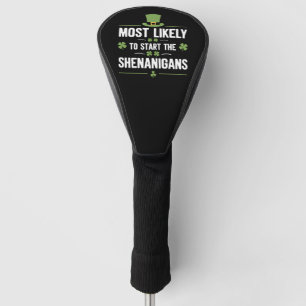 Couvre-club De Golf Plus susceptible de déclencher les Shenanigans St 