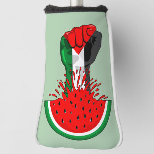 Couvre-club De Golf Poing de résistance palestinienne sur le symbole d
