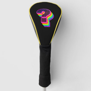 Couvre-club De Golf Point d'interrogation coloré ?